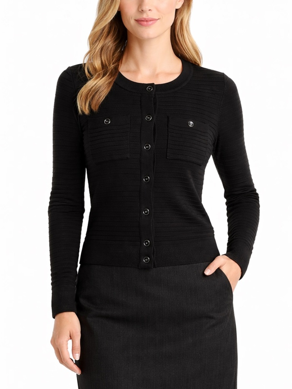 Catherine Malandrino Jackie stretch cardigan